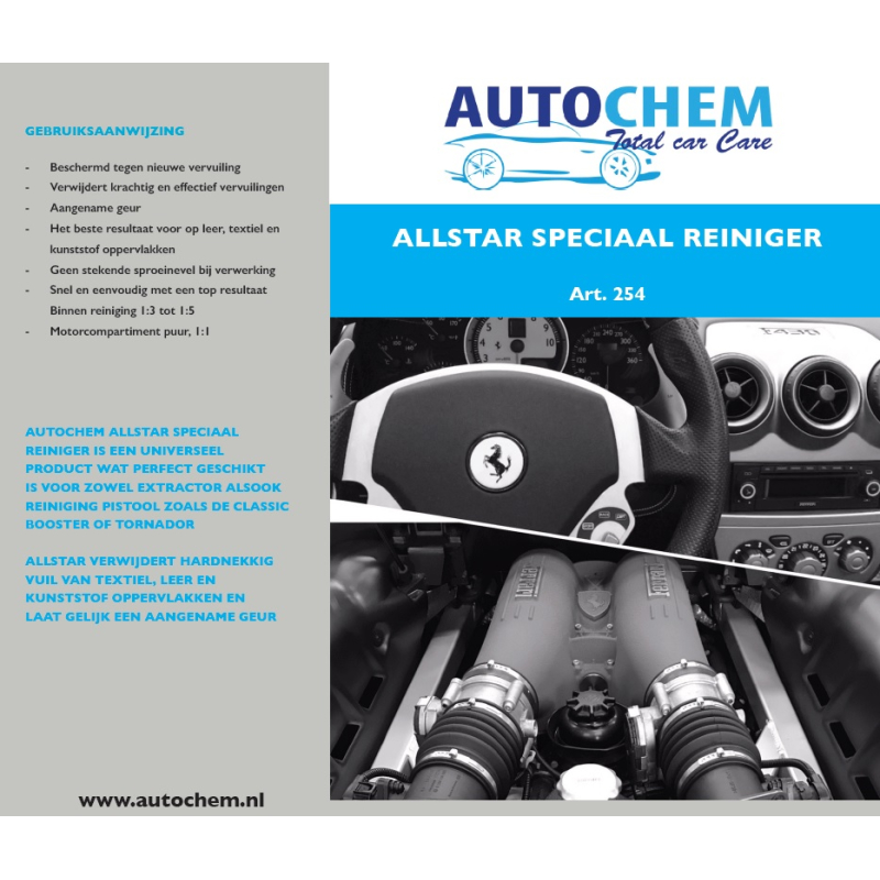 Autochem - Allstar Speciaal Reiniger  - 1 ltr.
